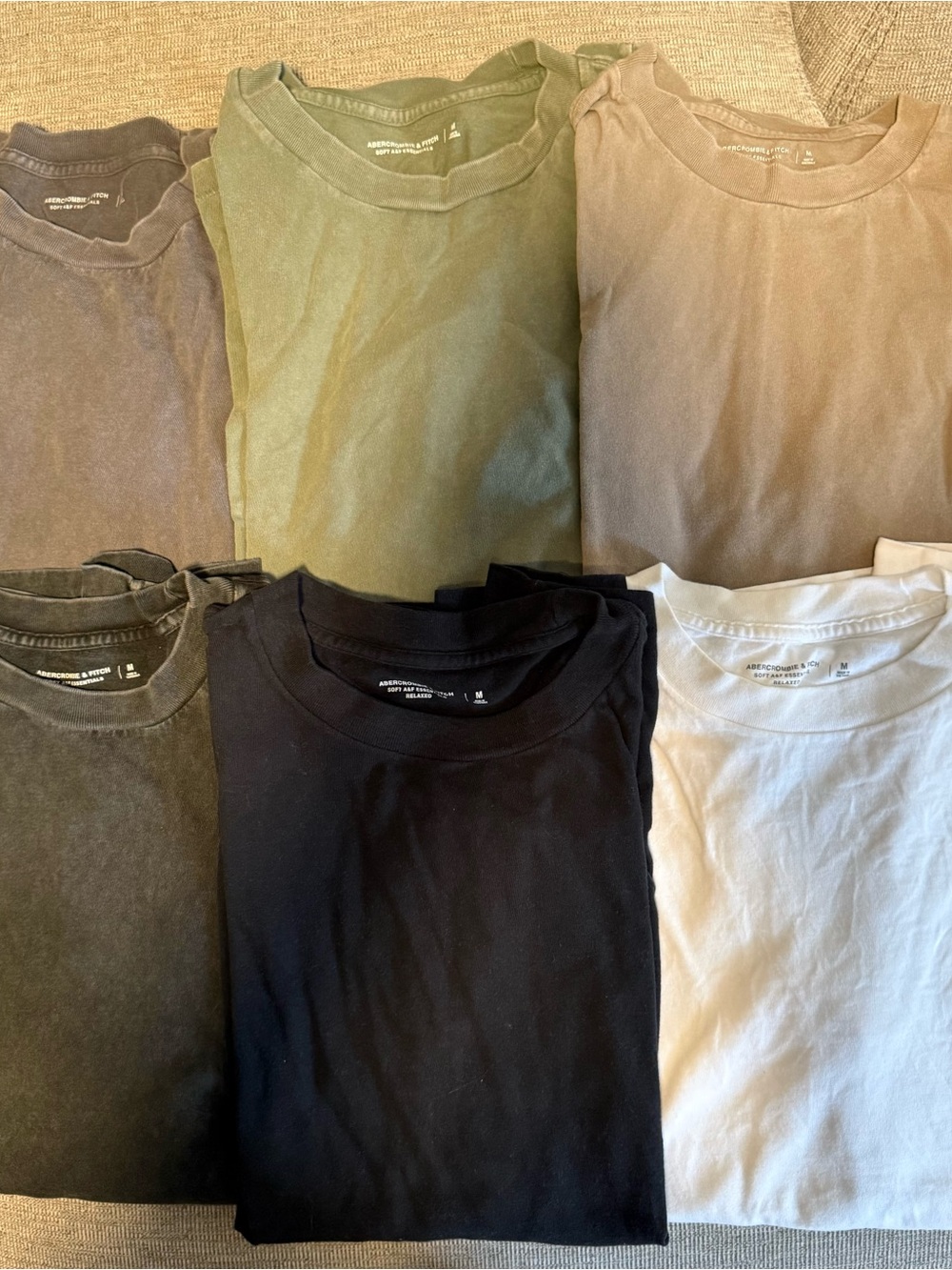 Abercrombie & Fitch essential tee bundle